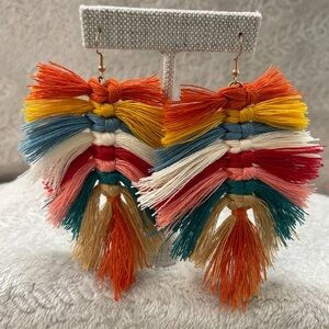 NEW Colorful‎ Tassel Earrings